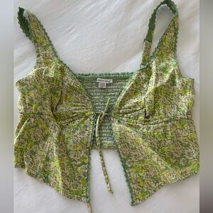 American Eagle Tie-Front top